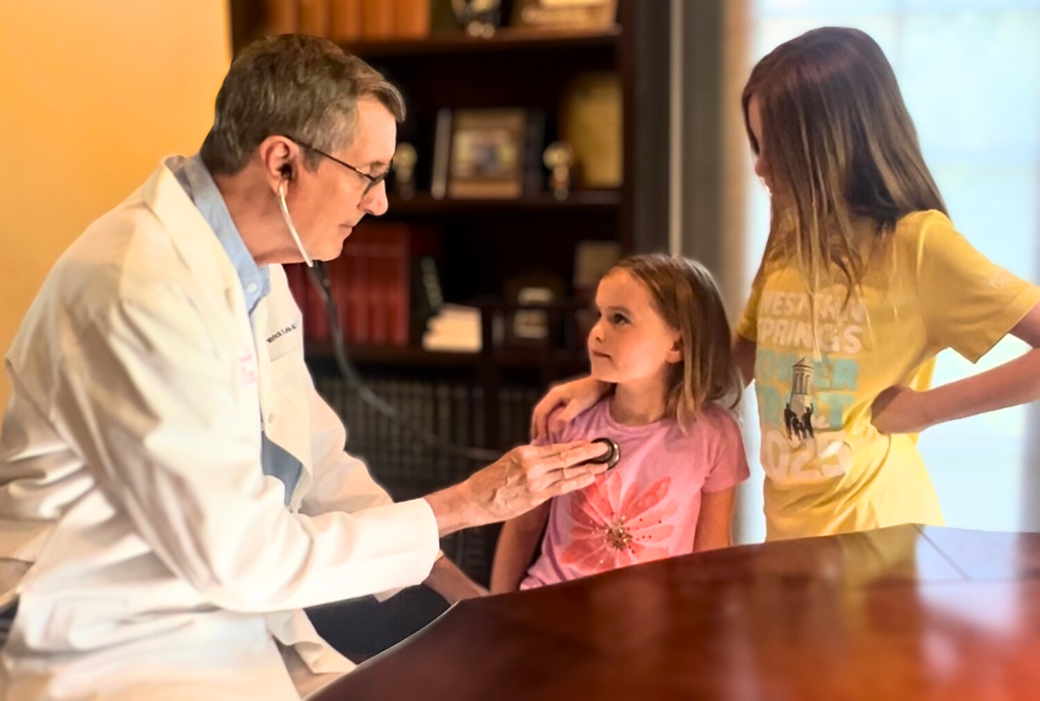 Doctor with child